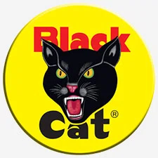 black cat circle logo