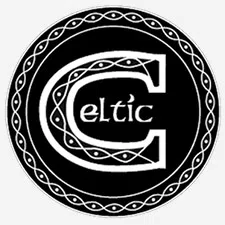 black and white celtic logo